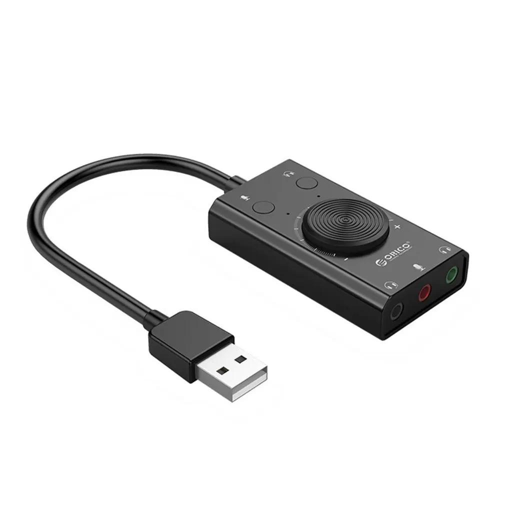 SC2 ܺ USB  ī ׷ ũ Ŀ, 3.5mm    ̺  ġ    ̺